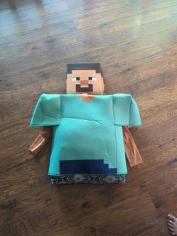 MINECRAFT Steve Halloween Costume