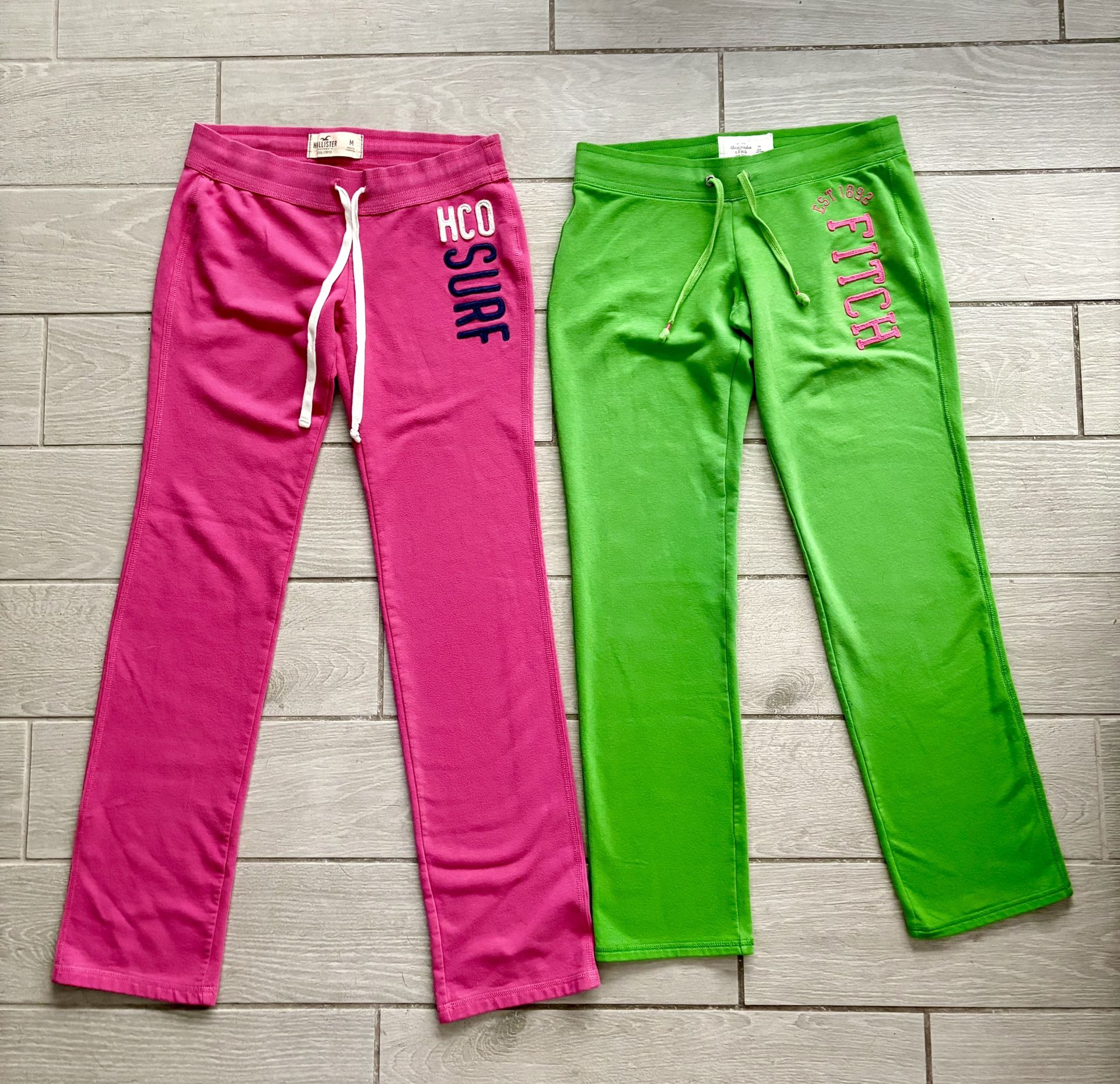 HOLLISTER SWEATPANTS & ABERCROMBIE SWEATPANTS 