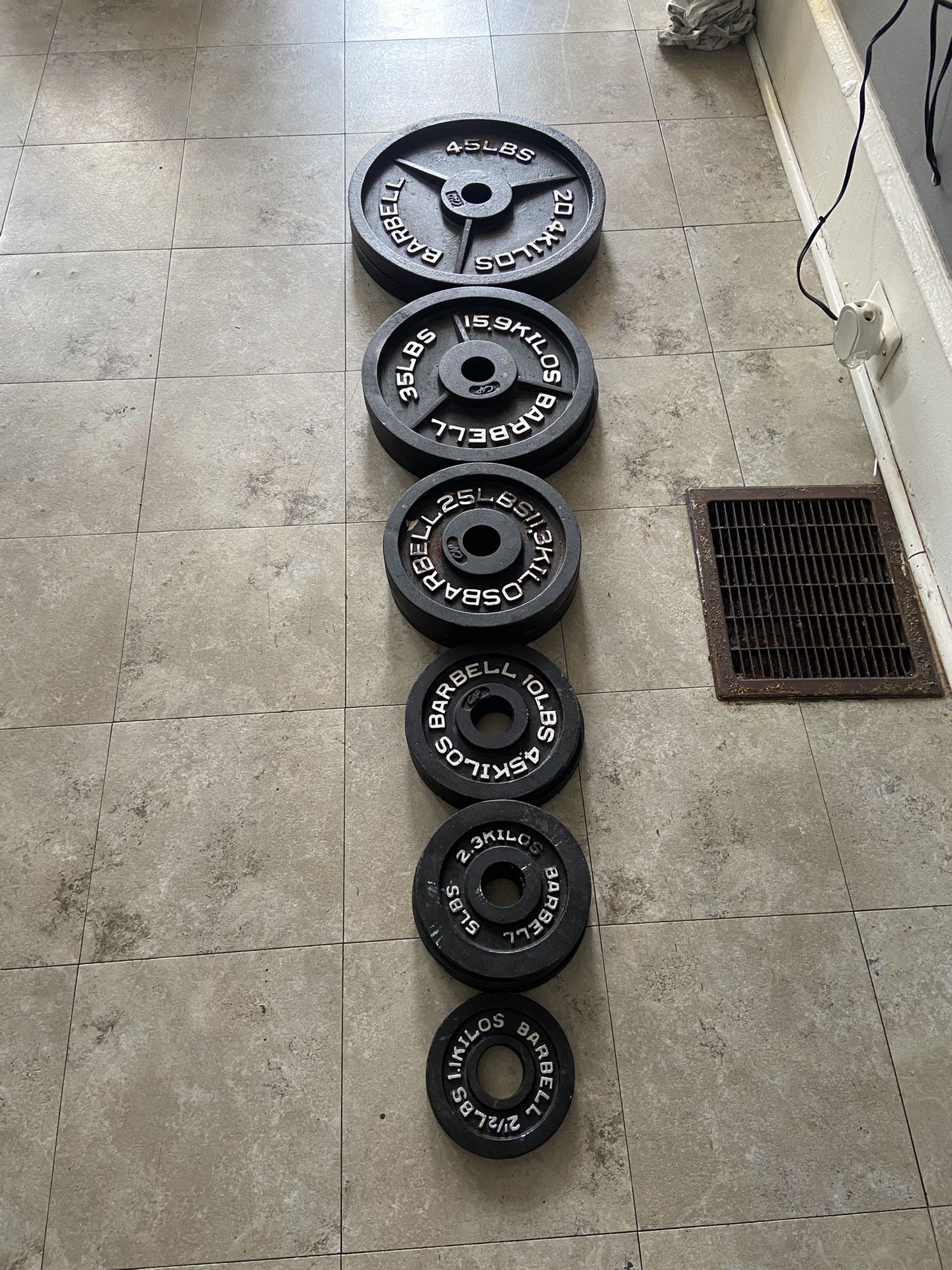 Weights And Bar