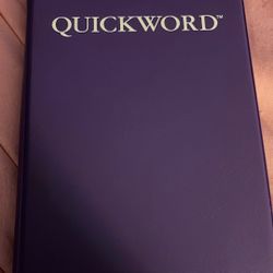 Quickword The Ultimate Word Game - Purple Compact Edition