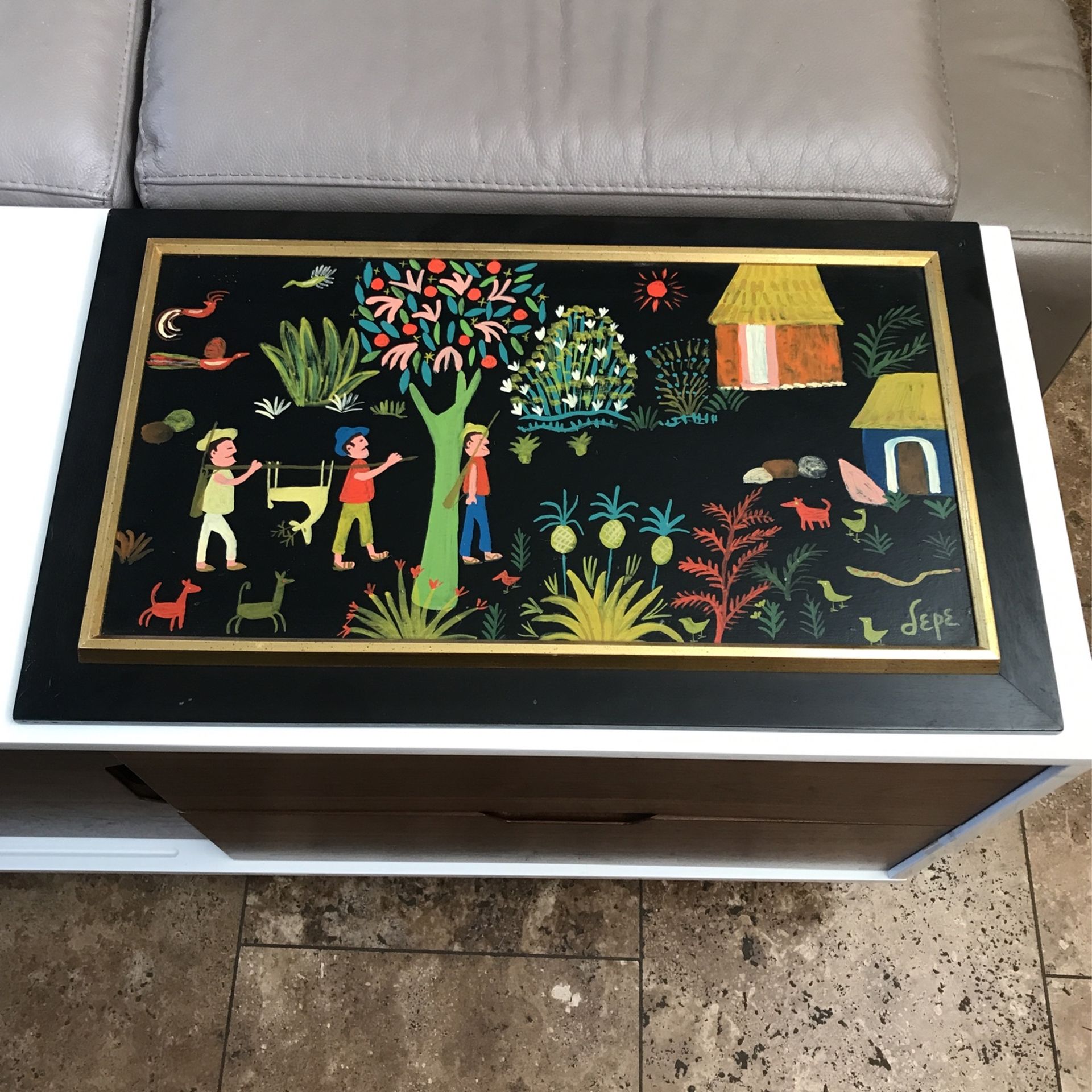 Manuel Lepe Machado Painting