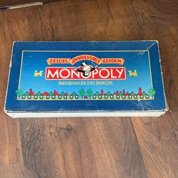 1985 Vintage Monopoly Game 