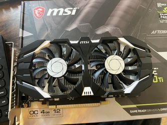 MSI GeForce GTX 1050TI 4GB
