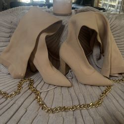 Beautiful High Boots Size 9