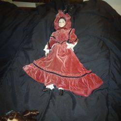 Vintage Porcelain Doll from little women by louisa may alcott