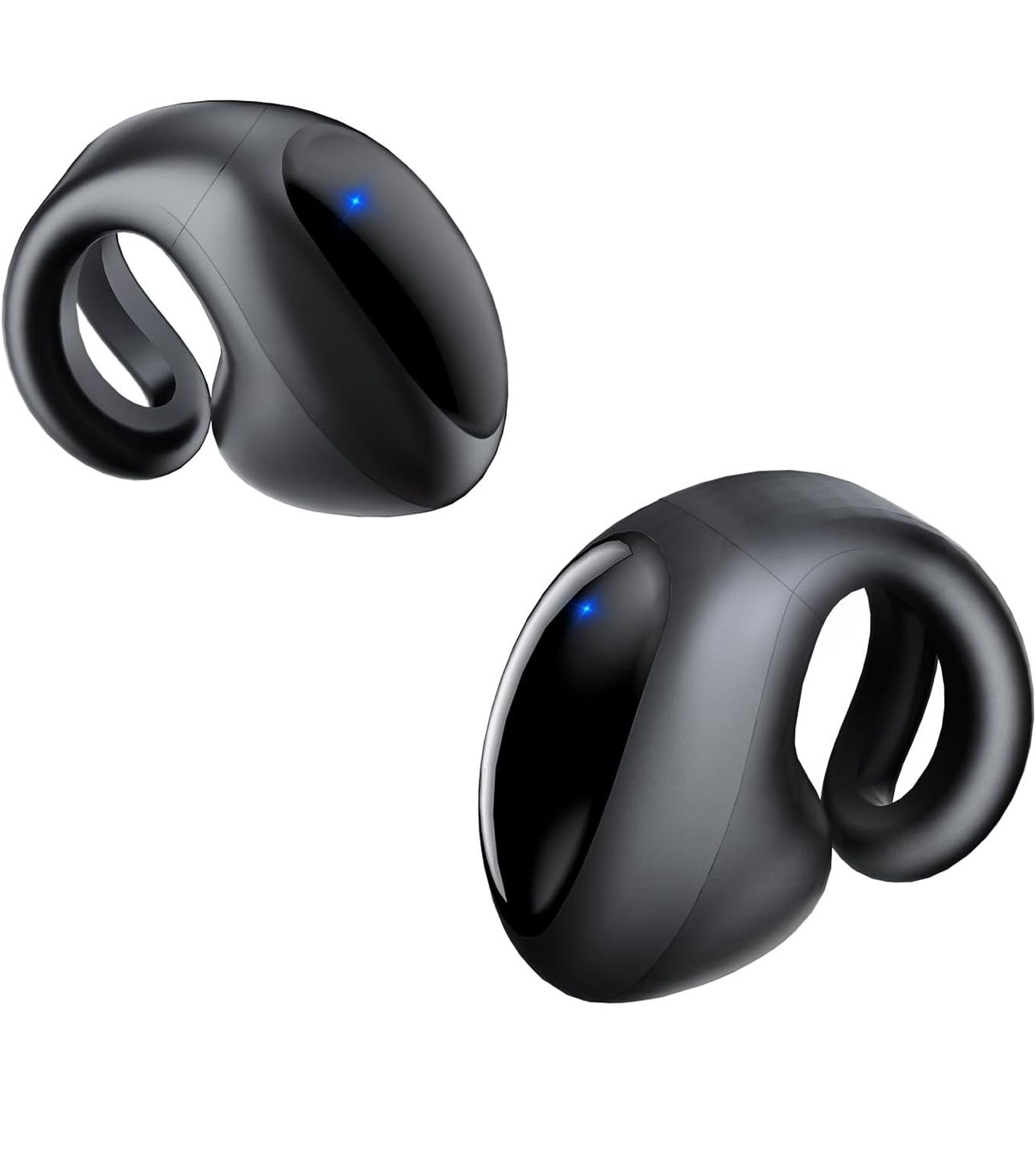 Open Ear Earbuds Lightweight Comfort Clip Wireless Earbuds Sweat Resistant Bluetooth Headphones Lightweight Sport Headphones for Workouts and Running