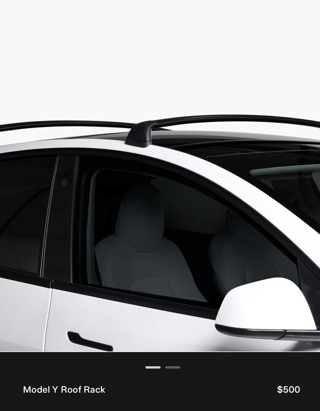 Tesla Model Y Roof Rack Oem-NEW