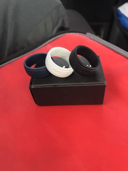 Mens Silicone wedding ring