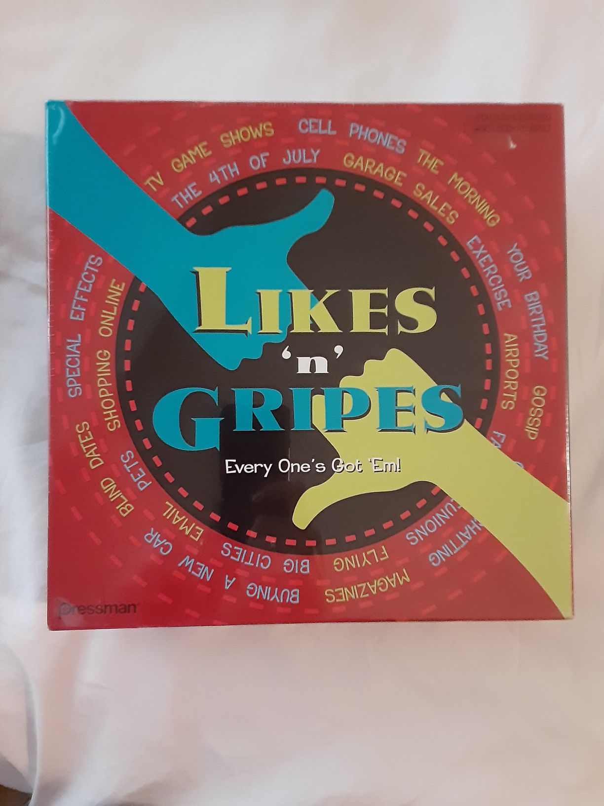 LIKes & Gripes GAME. New