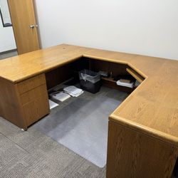Office Desk And Book Shelf 