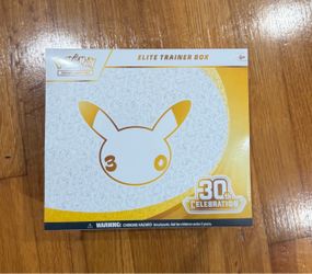 Pokémon 30th celebration ETB