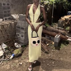 Princess Polly Sparkly Dress Small