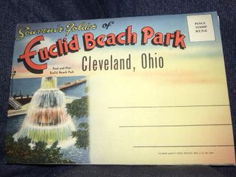 Euclid Beach Park 1969 Post Card