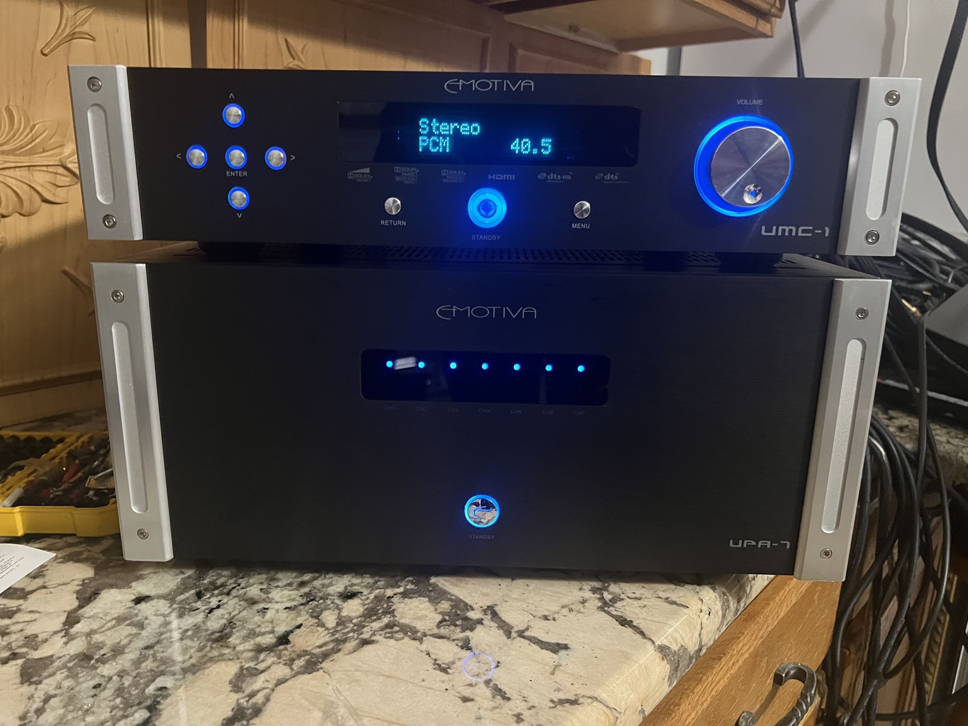 Emotiva Pre-Processor & 7 Channels Power Amplifier