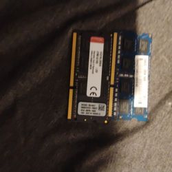 two 8GBs of ddr3 ram