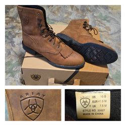 Womens Aritat Lace Up Boots Size 10