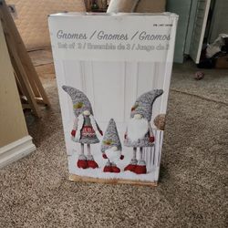 Set Of 3 Gnomes