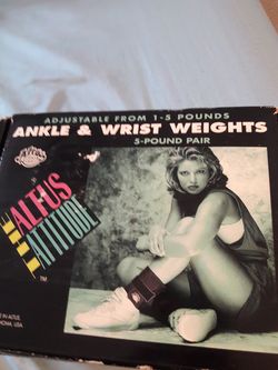 ALTUS Adjustable Ankle and Wrist Weights