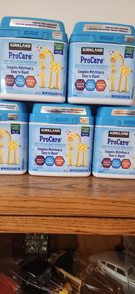 5 Milk Based Powder Baby Formula 42oz Each Factory Sealed