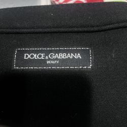 Black Cosmetics Bag  Dolce & Gabbana 