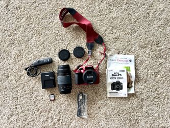 LIKE NEW Canon EOS Rebel T5 Camera + Accessories
