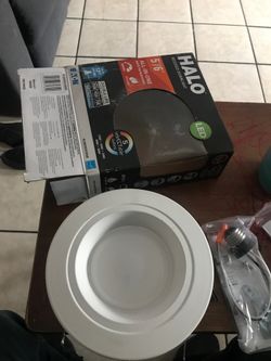 HALO recessed down light 5”/6” all in one (bulb&trim replacement)