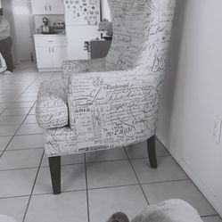 High back sofa chair HomeGoods made