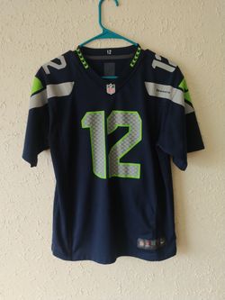 12th Man Seahawks Jersey (Youth Large)