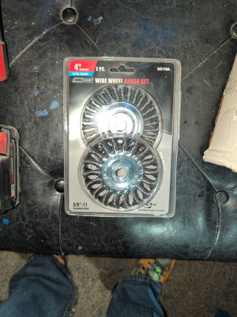 Wire Disc Brush Set