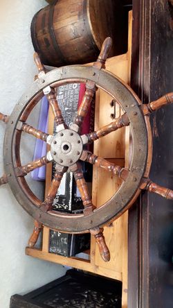 Vintage Ship Wheel