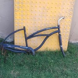 26 In Beach Cruiser Frame And Forks 