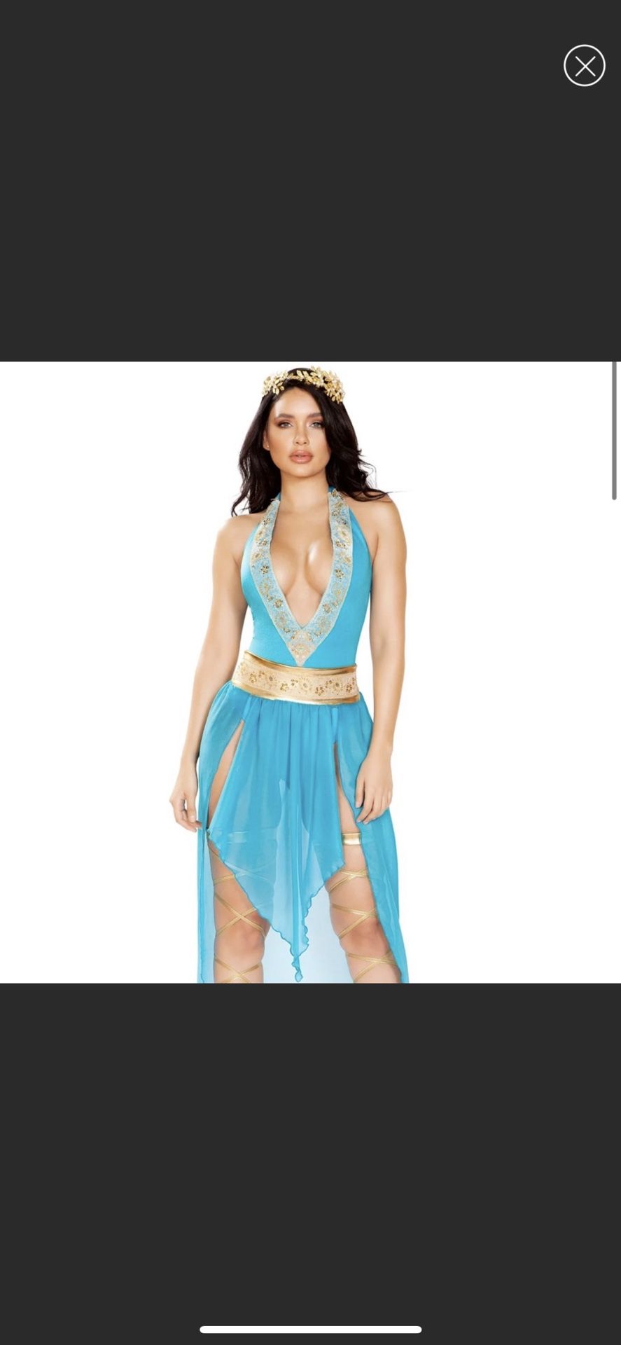 Aphrodite Goddess Costume Small