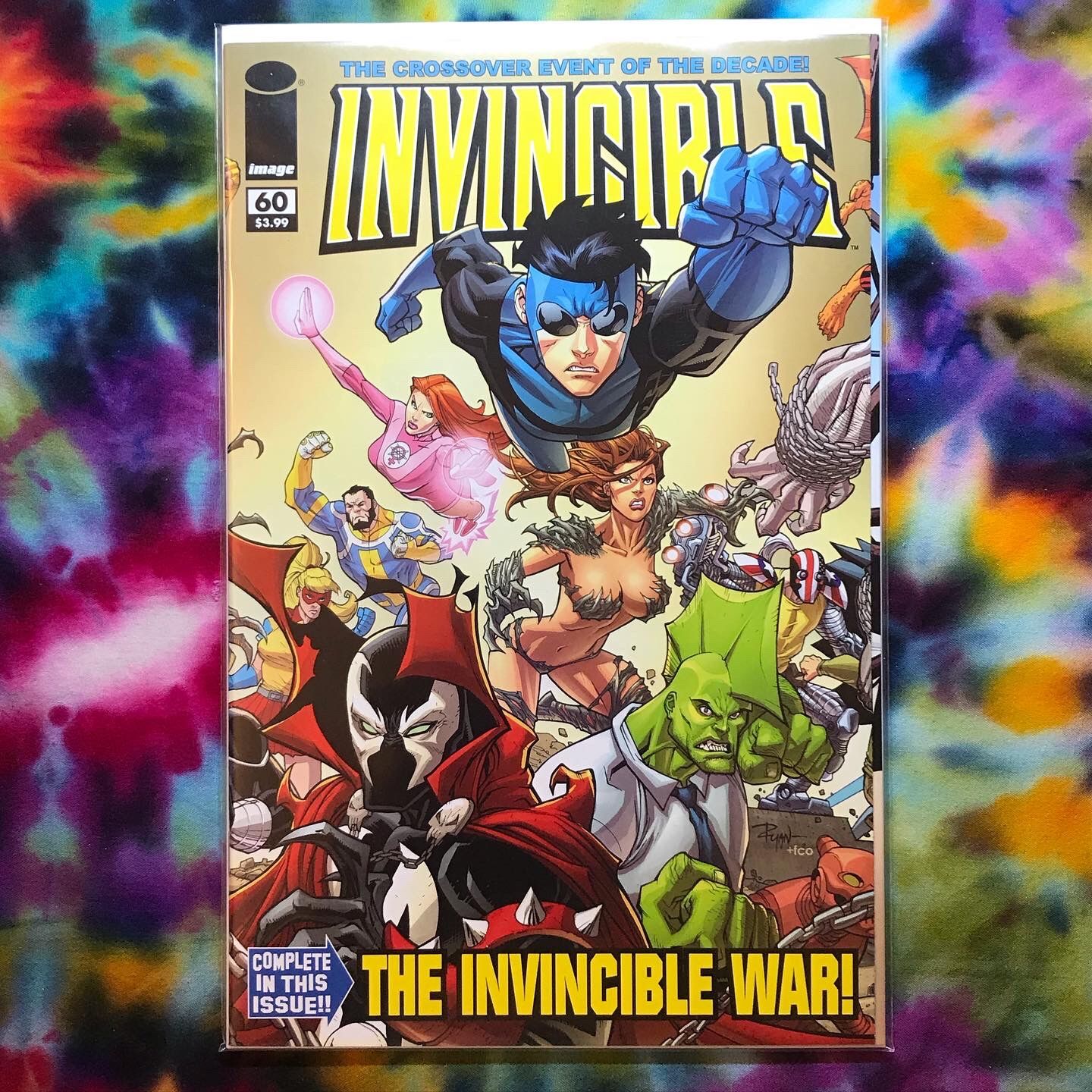 Invincible Comic Book Lot #’s 60 - 65: The Invincible War + Aftermath VHTF