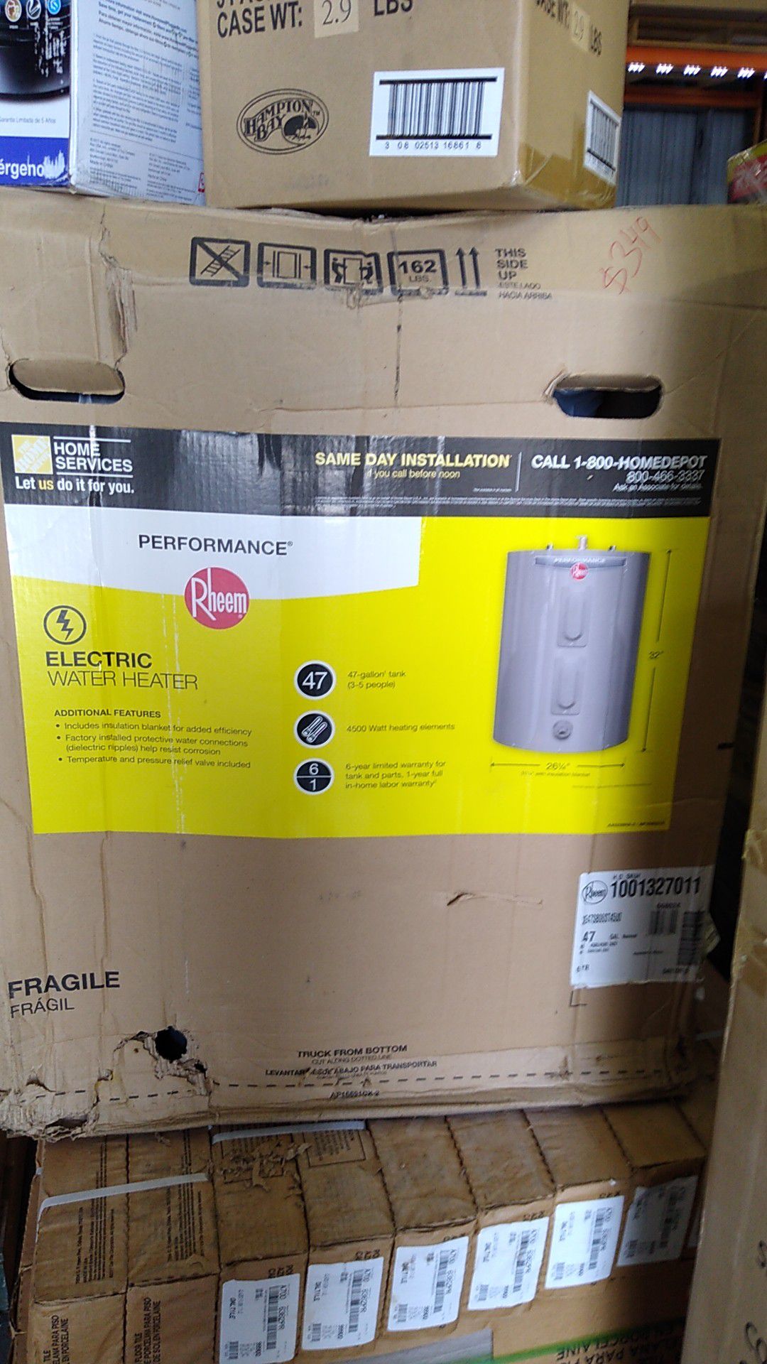 ELECTRIC WATER HEATER!