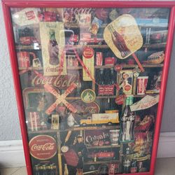 Coke Cola Picture With Frame