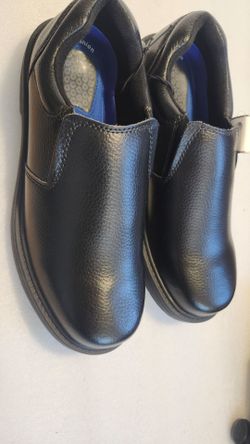 N. Peoria brand new 8.5 W Dr. Scholl's Men's Griff Slip & oil Resistant Slip-On Shoes mens de