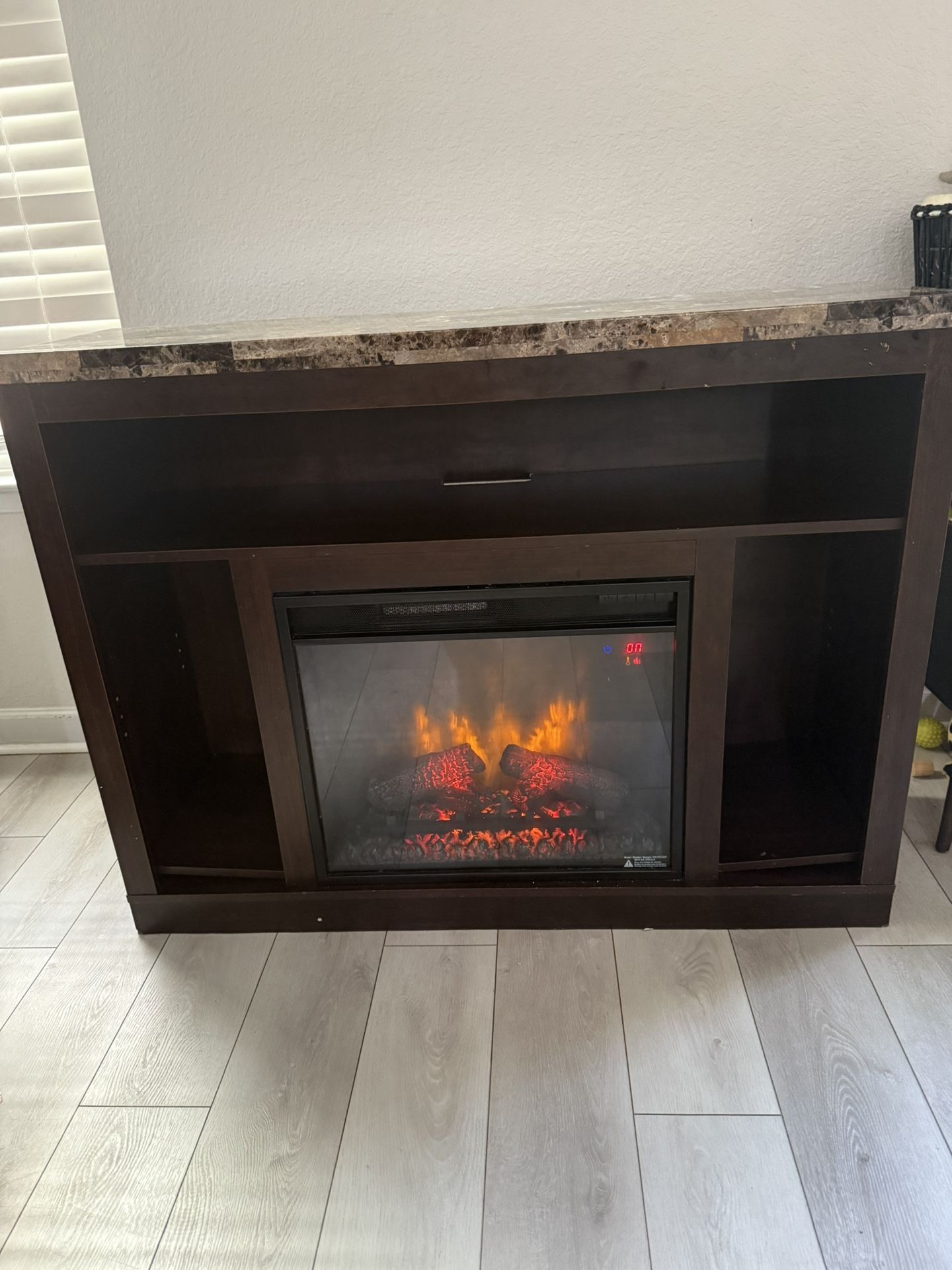 TV Stand And Electric Fire Place