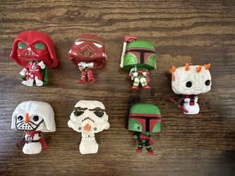 FUNKO POP MINI STAR WARS VILLIANS SET OF 7