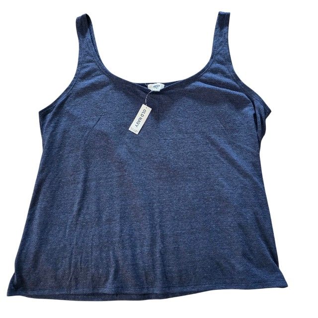 Old Navy Relaxed Fit Tank Top Plus Sized XXL Blue New