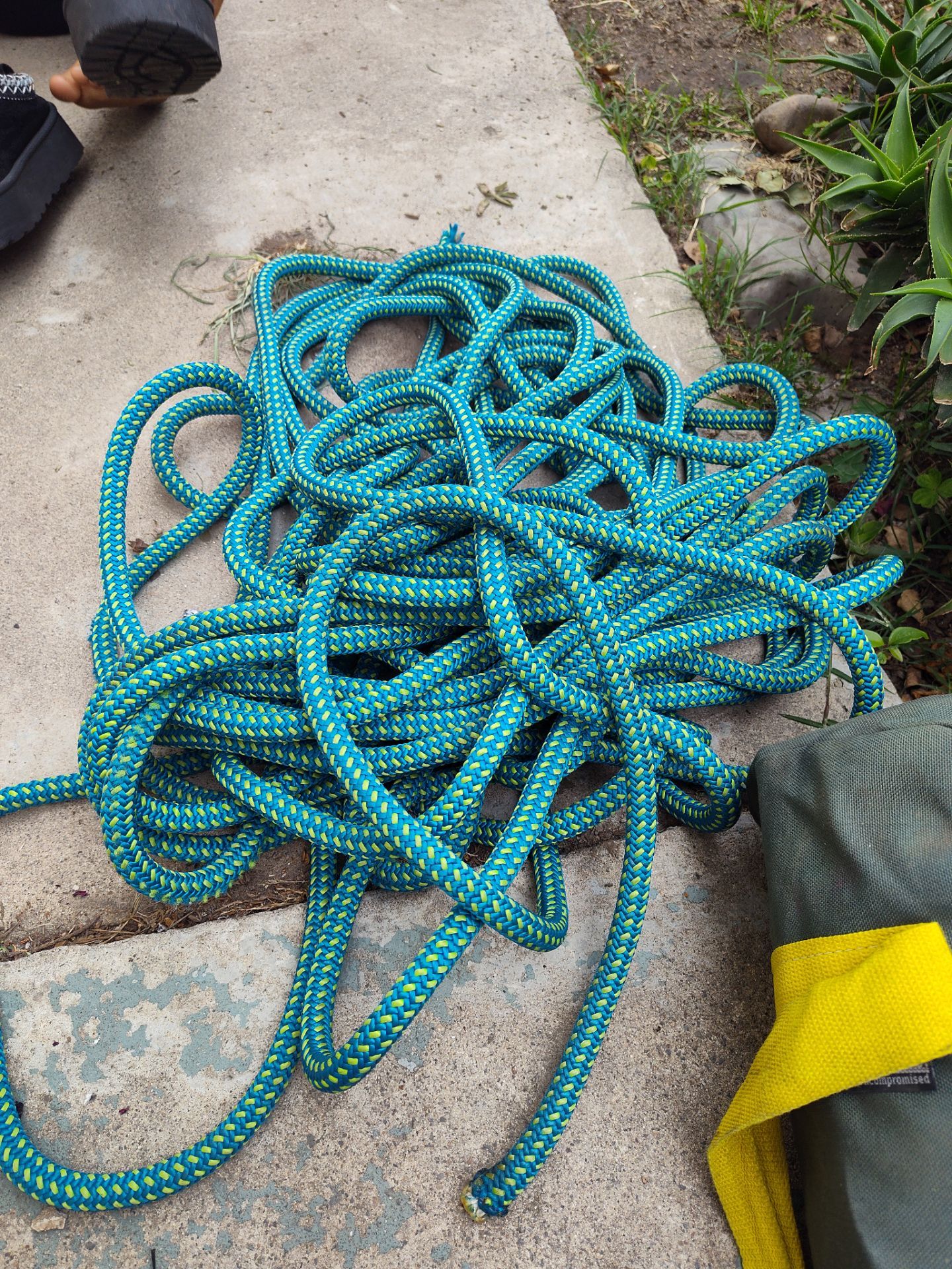 Climbing rope