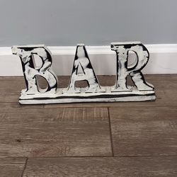 Bar sign wedding/ party