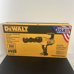 $140 Dewalt Caulking Gun Adhesive (Caulk TOOL-ONLY, 20-Volt)  10 oz/300 ml