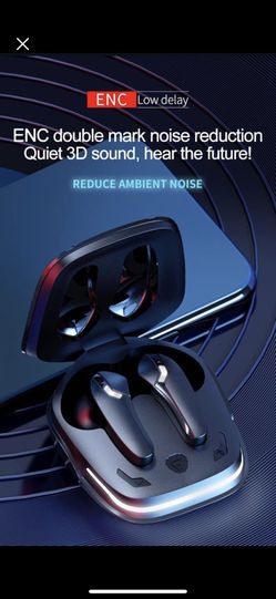 ON SALE $12! work for 5 hours.wireless earphones #ENC双麦通话降噪 蓝牙耳机 4-5 hours#bluetooth earphones #great for play games