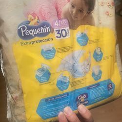 Pueqeñin Mexican Diapers 30ct
