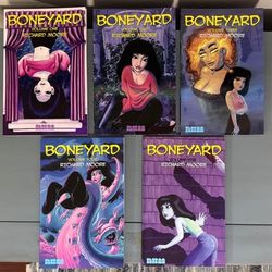 Boneyard: Volume 1-5 COMPLETE by Richard Moore Paperback Set Comic $20 for All 