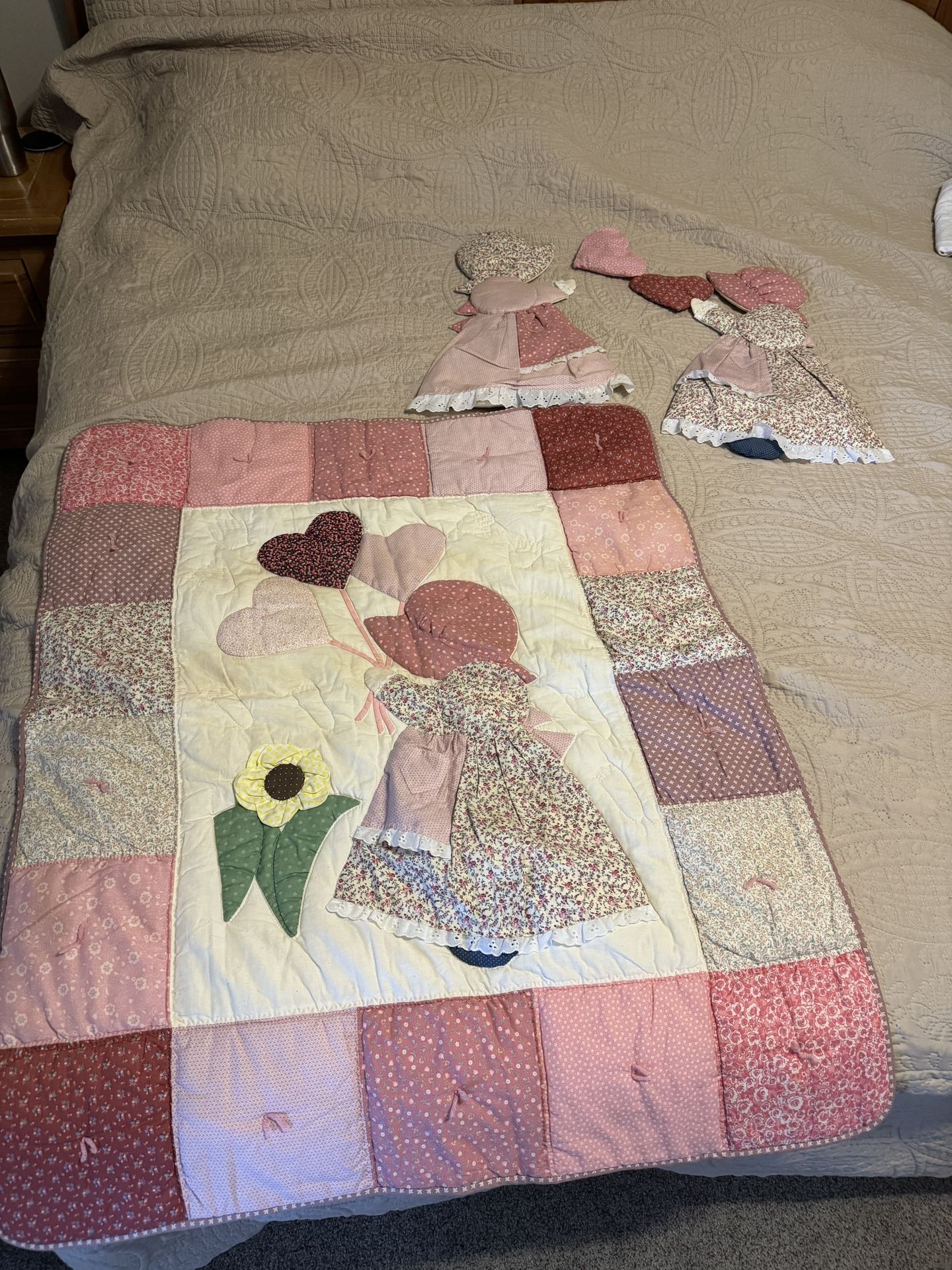 Precious Moments Baby Crib/wall Hanging
