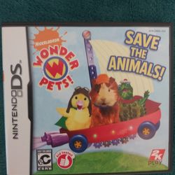 Wonder Pets Save the Animals Game for Nintendo DS