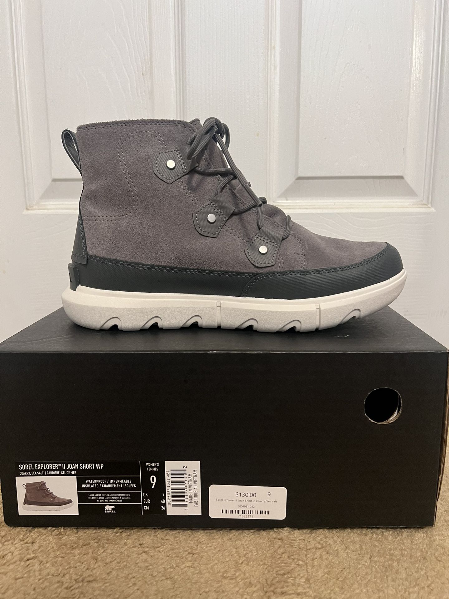 Sorel Boots - Quarry, Sea Salt 