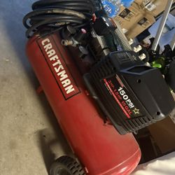  Craftsman 150 PSI Oil Free Compressor 3 HP, 15 Gal, 8.6 CFM Made in USA By Sears
