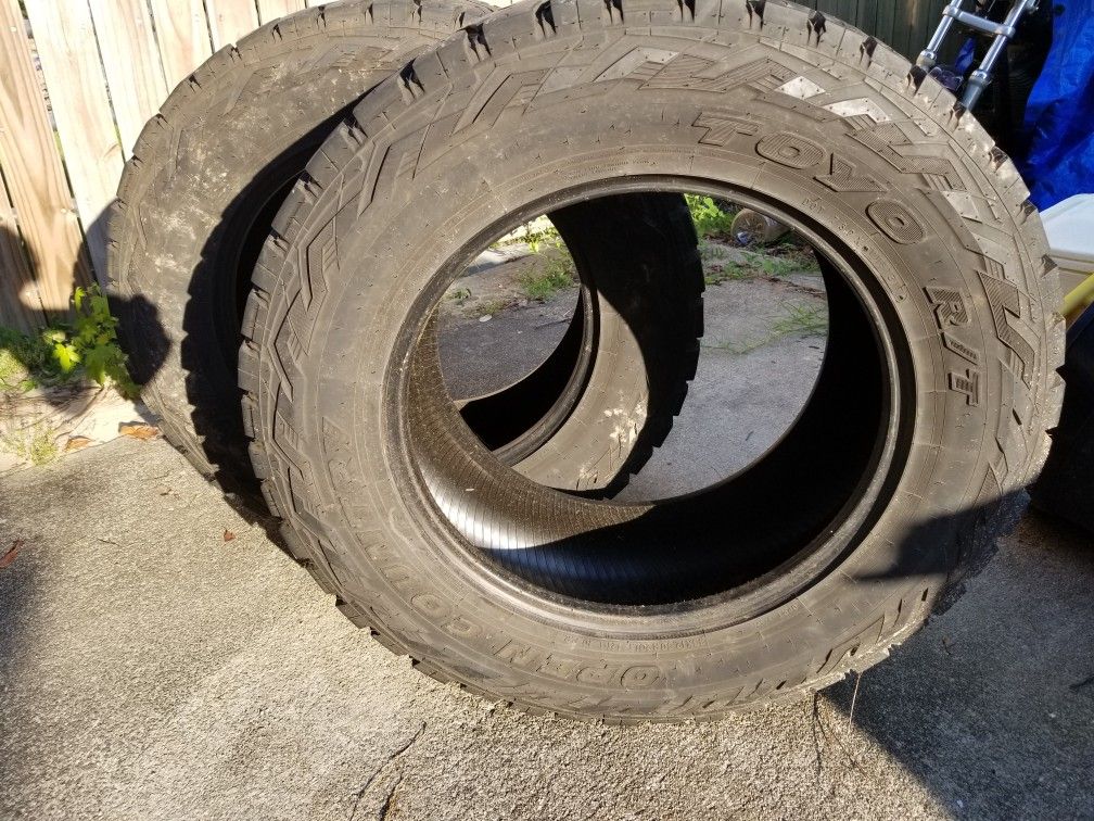 Tires; Toyo R/T Open Country
